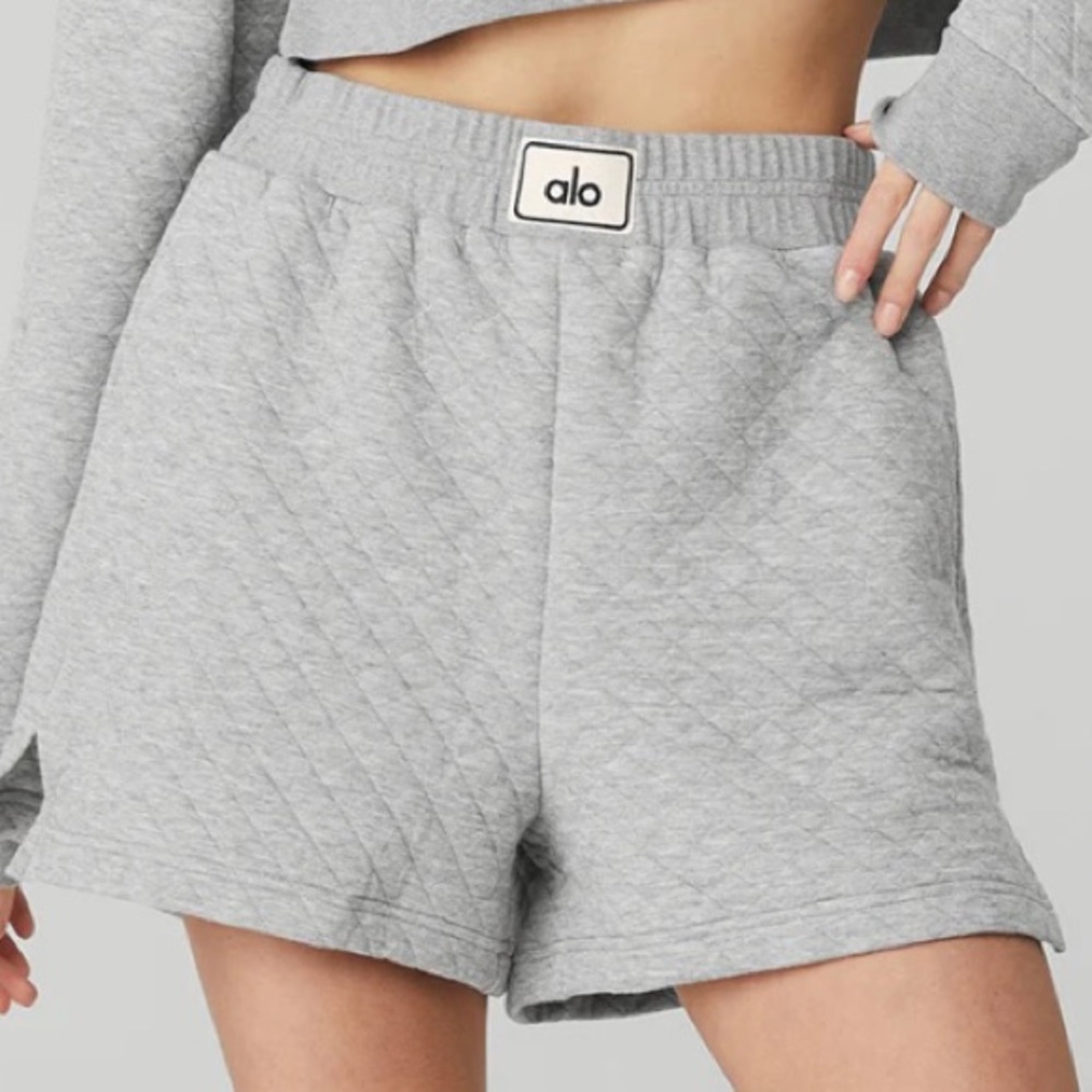 Alo Yoga Quilted Boxer Shorts